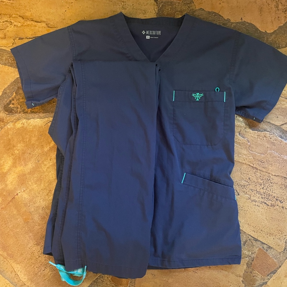 Navy scrubs